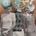 No4 THE GLORIOUS THREE Tricollage 2016 by Lynn Skordal and Josephine and Sabine Remy thumbnail