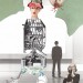 No53 BV Cinema Dada Mail Art Call - Exhibition 2018 in Austin USA - Eyquisite Corpse - Tricoallge by - Head Lynn Skordal - Body and background Sabine Remy - Legs Josephine - 2017 thumbnail