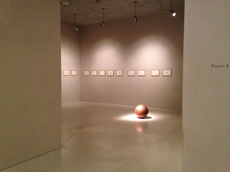 Roni Horn - When The How and The What Are The Same 1991, Kupfer : Manos Tsangaris Einzelblaetter aus der Serie Zeitsprung 1997