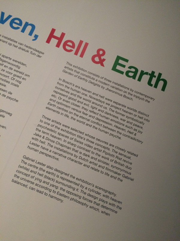 Heaven Hell and Earth Infotafel