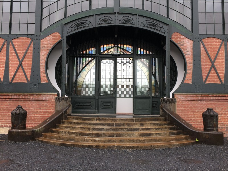 Zeche Zollern Dortmund - Jugendstilportal zur Maschinenhalle  - Art Nouveau entrance portal to Machine Hall