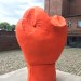 Erwin Wurm- Boxhandschuh (von hinten)  (Boxing Glove from the back) - 2016 -  Küppersmühle Duisburg thumbnail