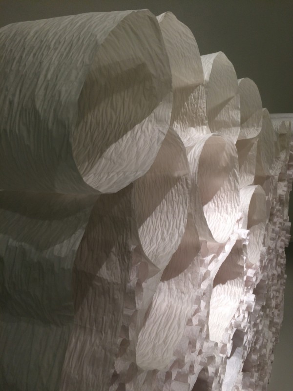 Pao Hui Kao - Strength of paper - 2016 - Detail - at CODA  Museum Paper Art 2017