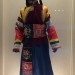 Embroidered dress sewn with striped sleeve attachments - Tu - The 2nd half of the 20th century thumbnail
