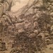 Mountains and Rivers in the GLow of Twilight - by Wang Yuanqi (1642-1715) - Hanging Scroll - Qing Dynasty thumbnail