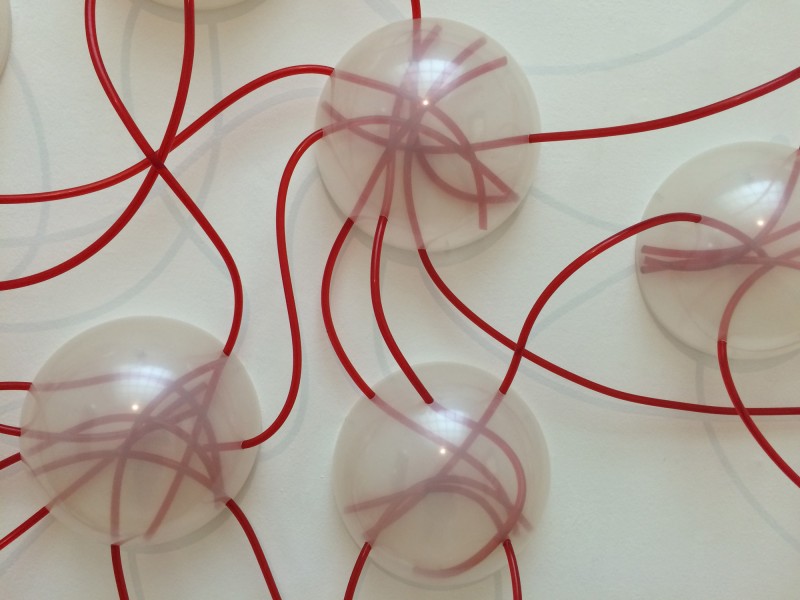 Birgitta Weimer - Cellular Circulation - 2015 - Detail 1 - at Osthaus Museum Hagen