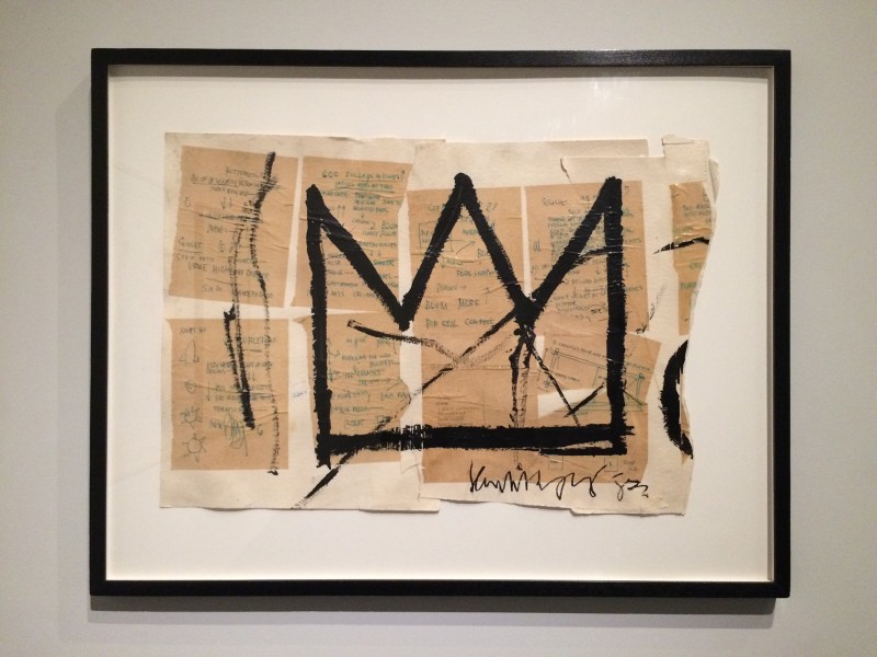 Basquiat untitled (Crown)1982 at Schirn FFM Boom for real