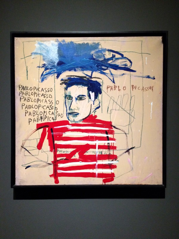 Basquiat untitled (Pablo Picasso)1984 at Schirn FFM Boom for real