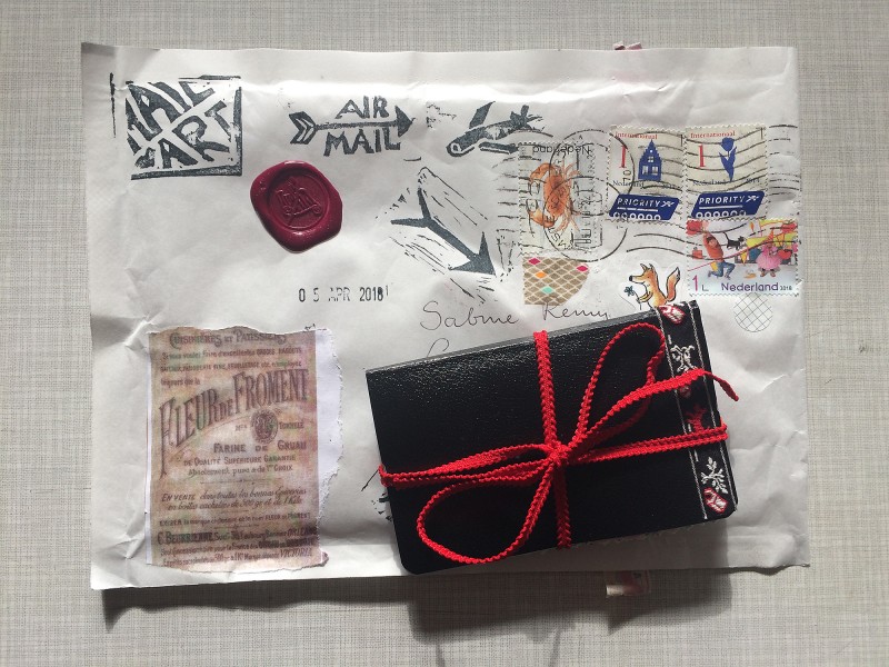 Incoming Mail Art from Reina Huges April 2018