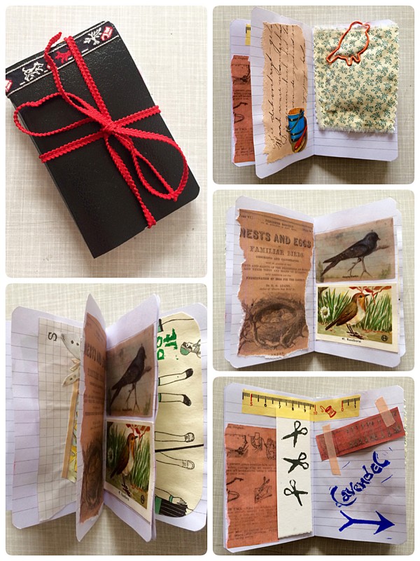 Incoming Mail Art from Reina Huges April 2018 - A littel booky - Overview 3