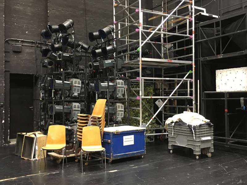 Führung Opernhaus Düsseldorf  2018 Backstage