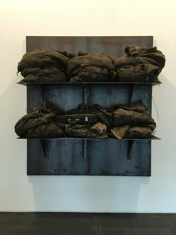 Jannis Kounellis-  ohne Titel - untitled 2000 - im Museum Küppersmühle 2018