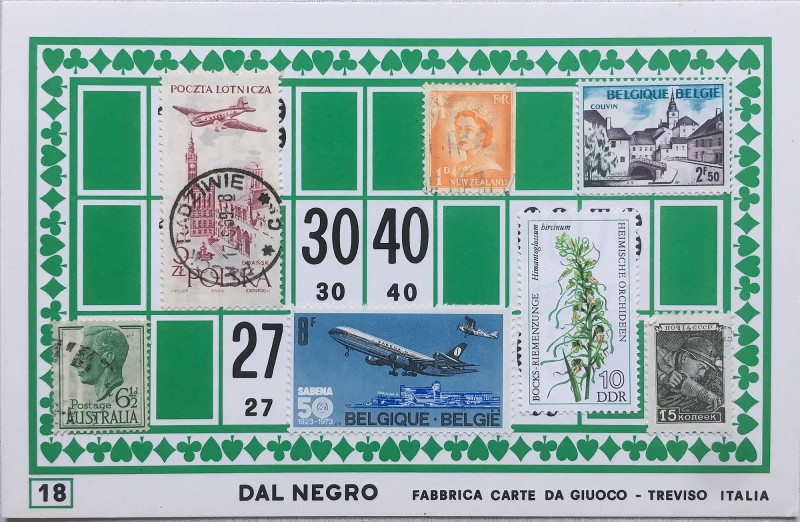 Mail Art Bingo No18 of 40 for KART assembling magazine running by David Dellafiora