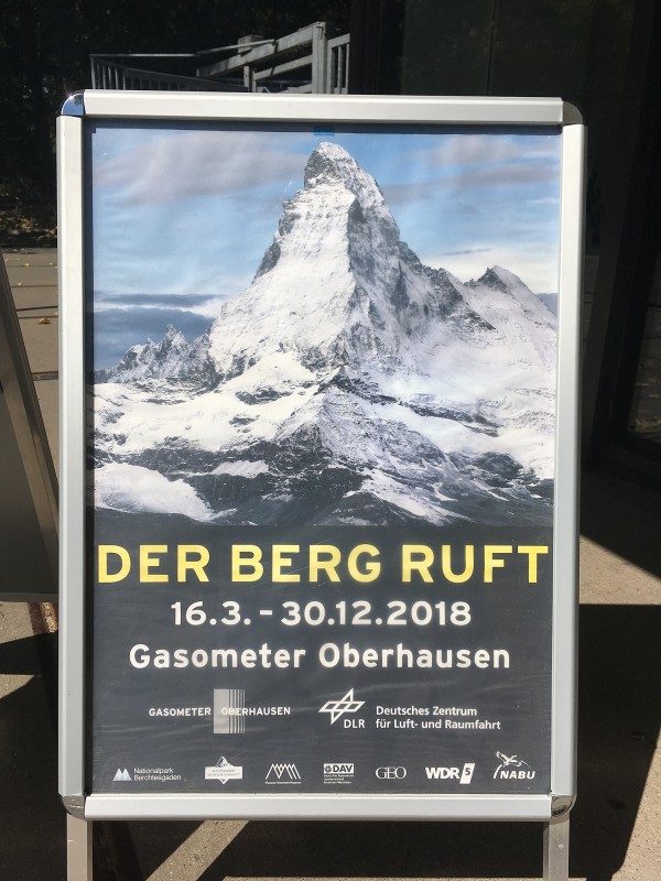 Der Berg ruft - Ausstellungsplakat