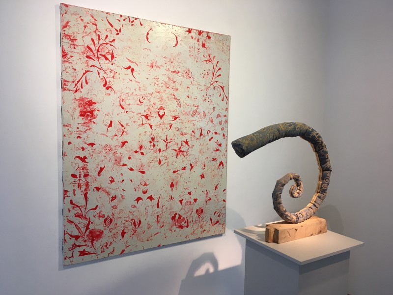Henning Eichinger - Ornament 2012 - Yvonne Kendall - The Significance of Shape - Fibonacci Spiral 2018 - im Wilhelm-Fabry-Museum Hilden - Coming Full Circle 2018