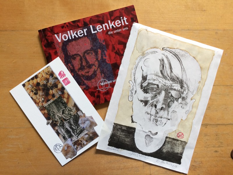 Volker Lenkeit - catalog, original and postcard