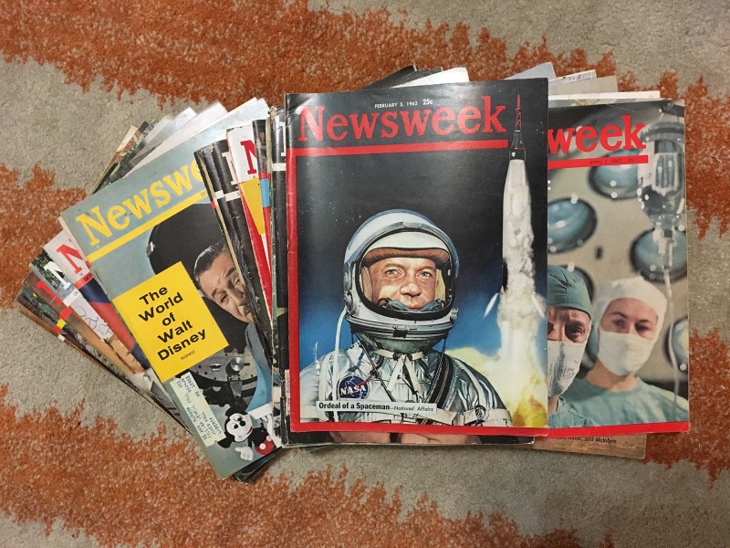 Newsweek Magazin aus den 60gern von Gregory Eltringham/ Newsweek Magazins form the 60ies fomr Gregory Eltringham
