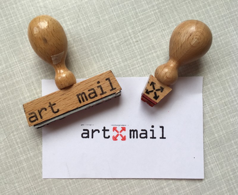 Presents from Frank Voigt - Art X Mail Stempel