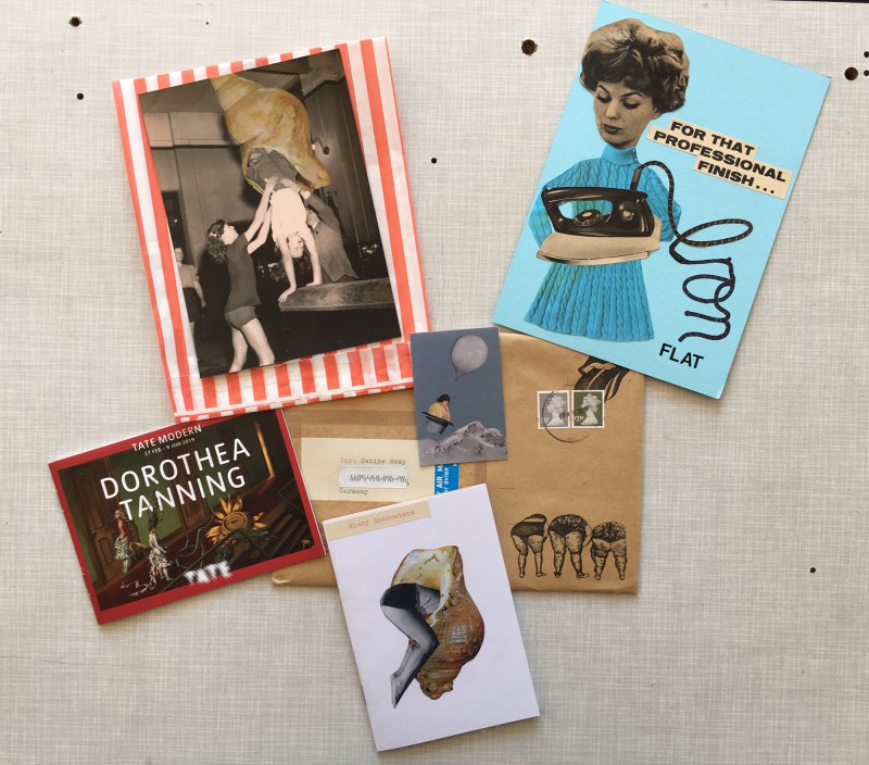 Incoming Mail Art from Gina Ulgen April 2019 - 1