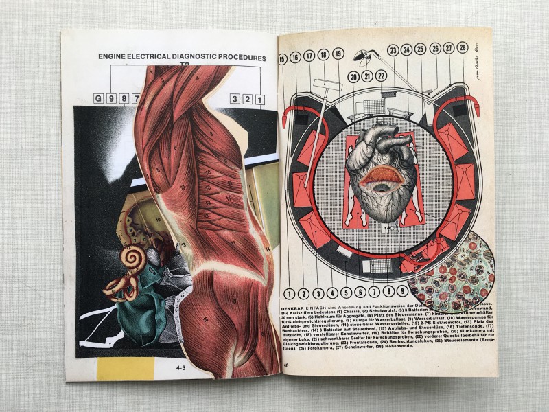 Incoming Stefan Heuer April 2019 - Booklet with collaborative works by Stefan and Geronimo Finn