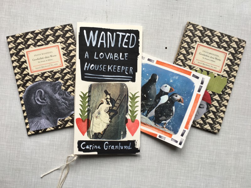 Incoming Mail Art from Carina Granlund August 2019 - all together