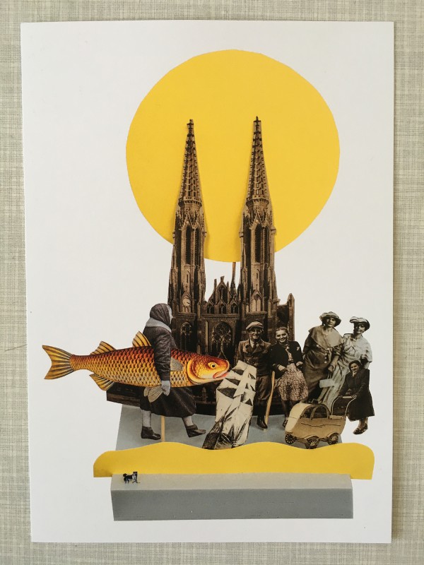 Collage Language - Dom Kultury Praga Warschau - Project by Marta Janik und Alex Urso