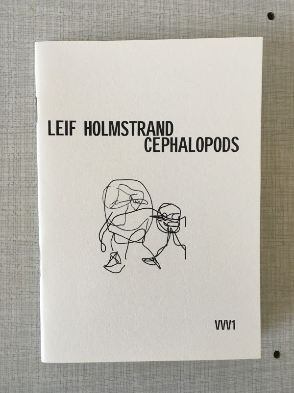 Leif Holmstrand - Cephalopods - published by Timglaset - 1