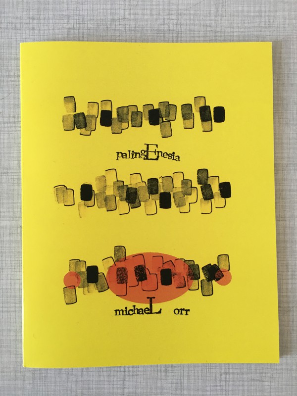 Michael Orr - palingEnesia - published by Timglaset - 1