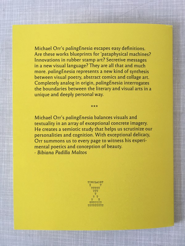 Michael Orr - palingEnesia - published by Timglaset - 8