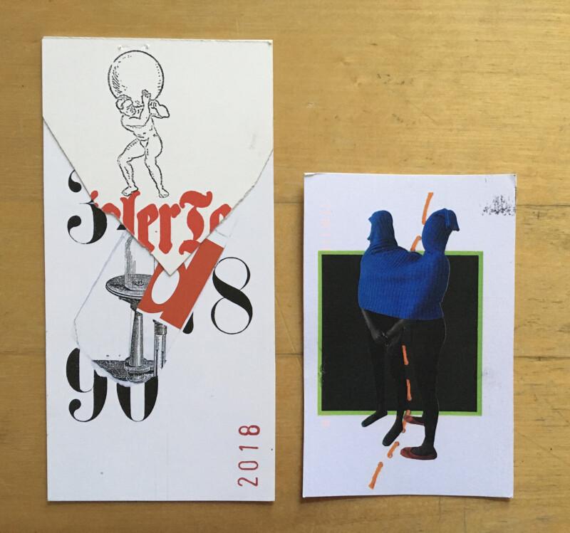Incoming Mail Art from Frank Voigt and Carrie Helser June 2020