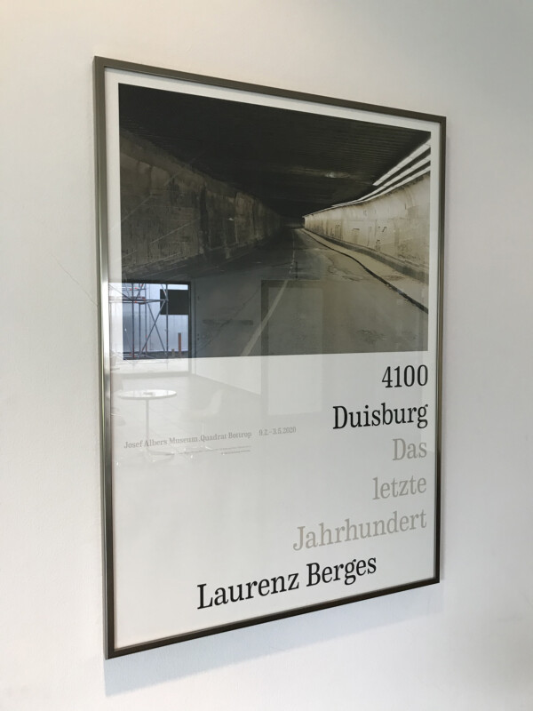 Laurenz Berges - 4100 Duisburg Das letzte Jahrhundert - Josef Albers Museum Quadrat Bottrop -1