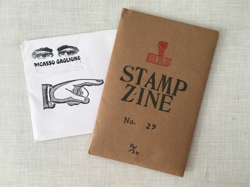 Stampzine 29 - Envelope by Picasso Gaglione