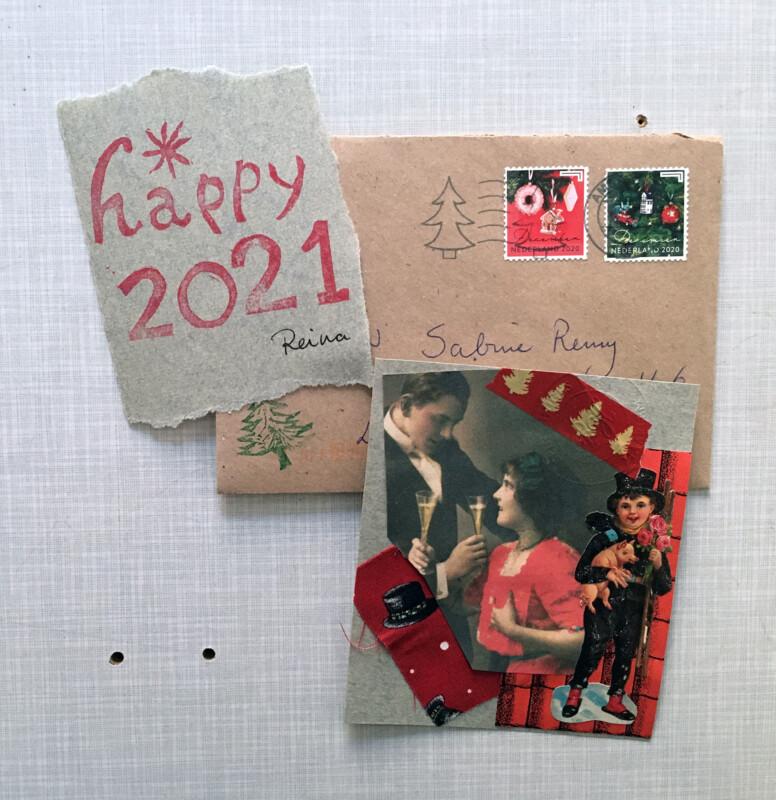 Incoming April 2021 Christmas Mail from Reina Huges