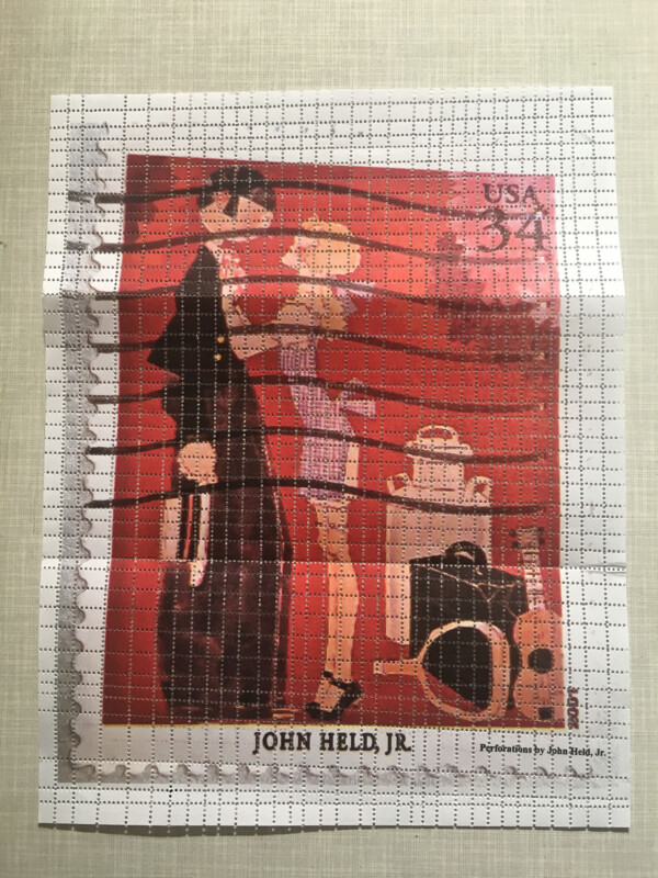 Incoming Mail Art from John Held - Oktober 2021 - 2