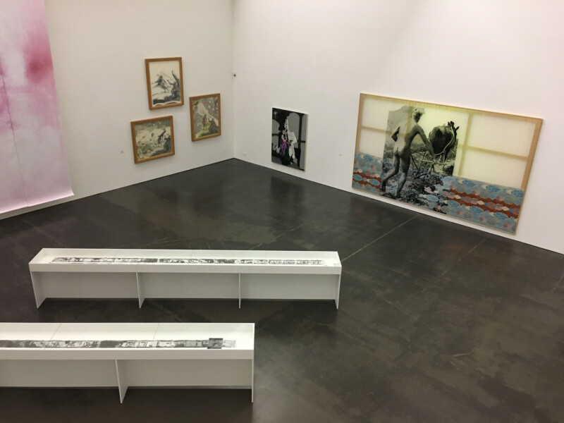 Installationsansicht Kunsthalle Düsseldorf - Produktive Bildstörung.Sigmar Polke und aktuelle künstlerische Positionen