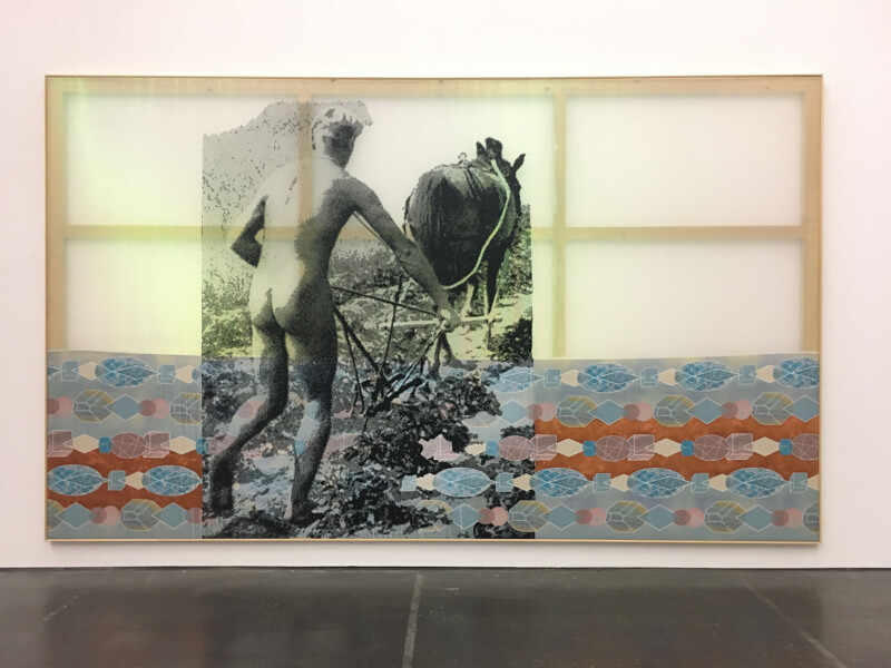 Sigmar Polke, Primavera, 2003, Acryl auf Dekostoff und Polyestergewebe, 300 × 500 cm - Kunstsammlung Nordrhein-Westfalen Düsseldorf