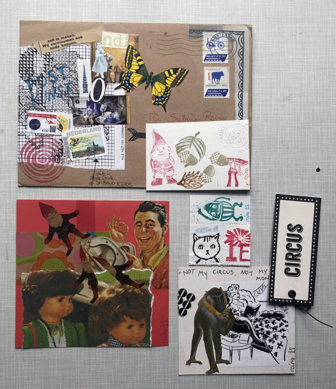 10-2022 Incoming Mail Art from Reina Huges - 1