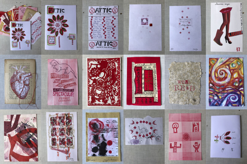 Attic Zine RED No 29 - all together